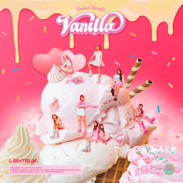 LIGHTSUM 单曲《Vanilla》封面